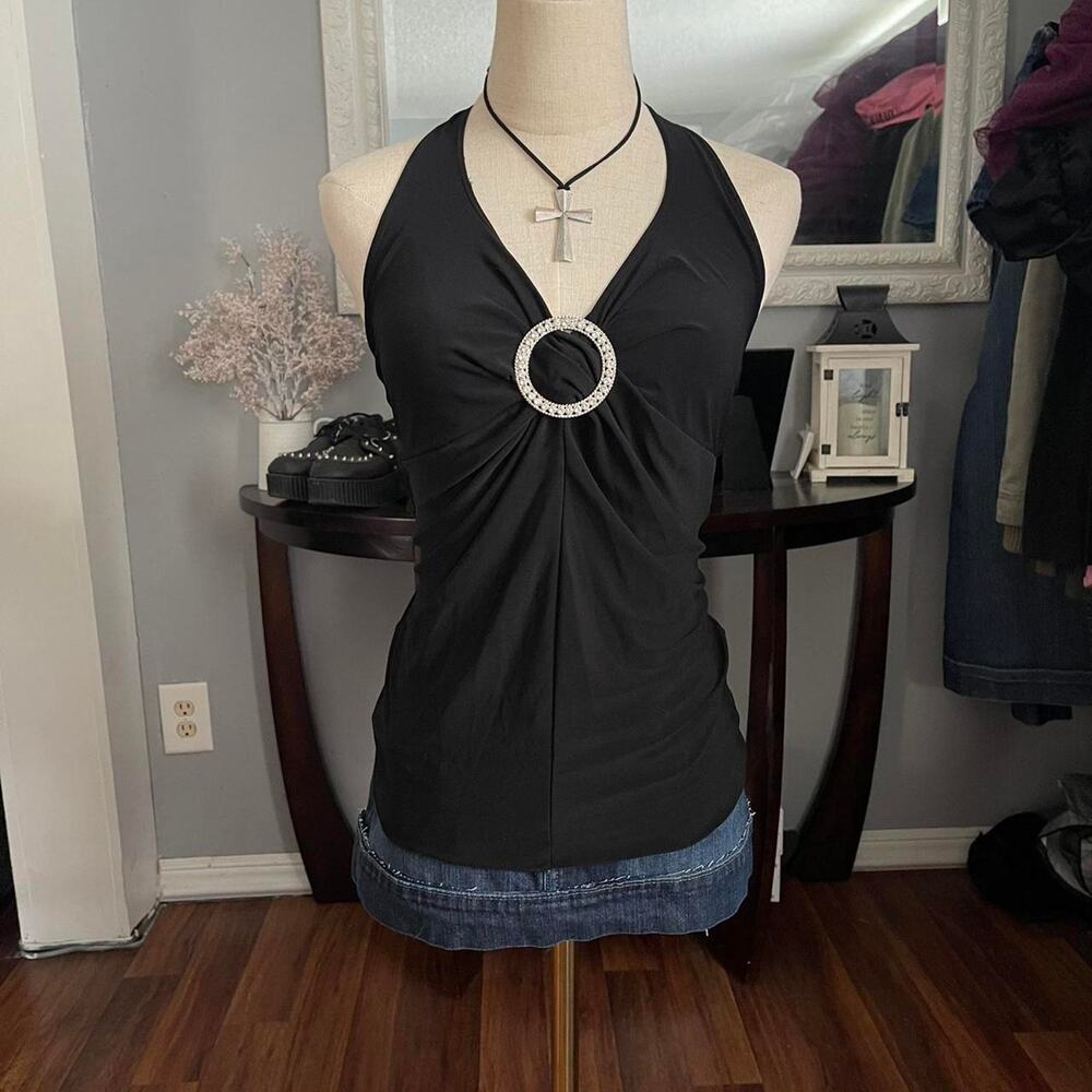 Y2k halter top so cute